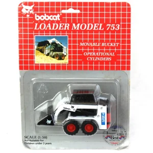 Manufacturer_Scale Models Loaders<1/50 Bobcat Model 753 Skid Loader