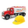 Outback Toys Tanker Trucks<BONUS: 1/16 BRUDER Mack Granite Fuel Tanker with Bruder Hard Hat
