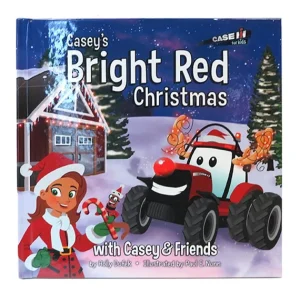 Outback Toys Books, Calendars & Dvds<Bright Red Christmas with Casey & Friends Case IH Book
