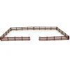 Manufacturer_Standi Toys Standi Toys<1/64 Brown 3 Rail Fence 6in Sections, 6 Pack