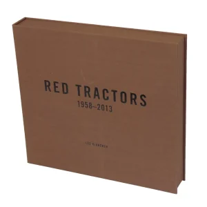 Outback Toys Books, Calendars & Dvds<Brown Leather Cover RED Tractors 1958-2013 Hardbound Book Limited Collectors Edition