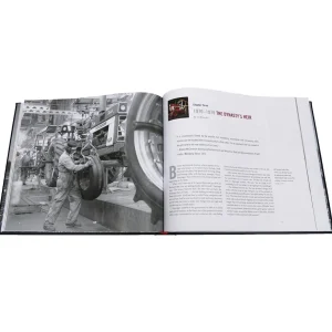 Outback Toys Books, Calendars & Dvds<Brown Leather Cover RED Tractors 1958-2013 Hardbound Book Limited Collectors Edition