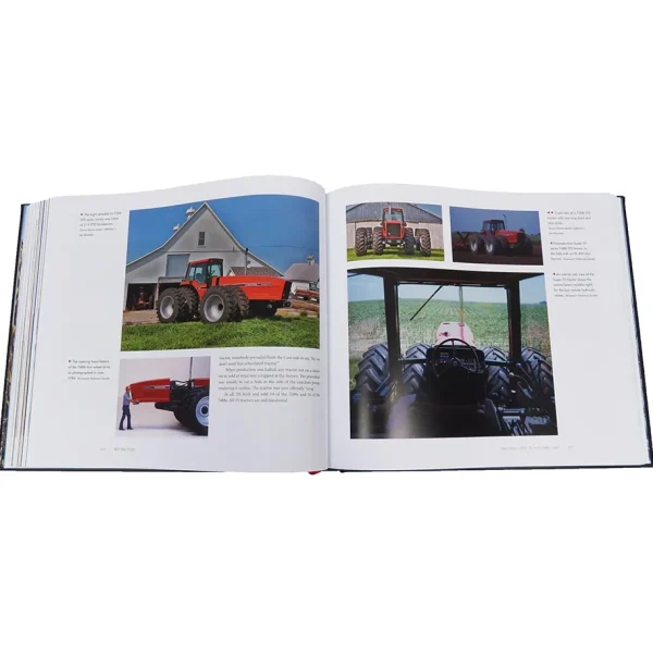 Outback Toys Books, Calendars & Dvds<Brown Leather Cover RED Tractors 1958-2013 Hardbound Book Limited Collectors Edition