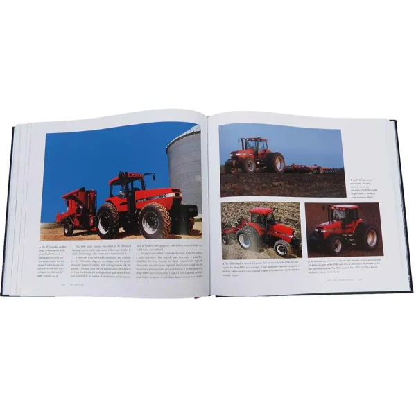 Outback Toys Books, Calendars & Dvds<Brown Leather Cover RED Tractors 1958-2013 Hardbound Book Limited Collectors Edition