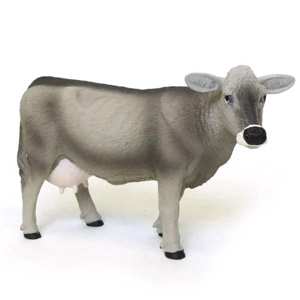 Outback Toys Play Animals & Accessories<Brown Swiss Cow by Safari Ltd