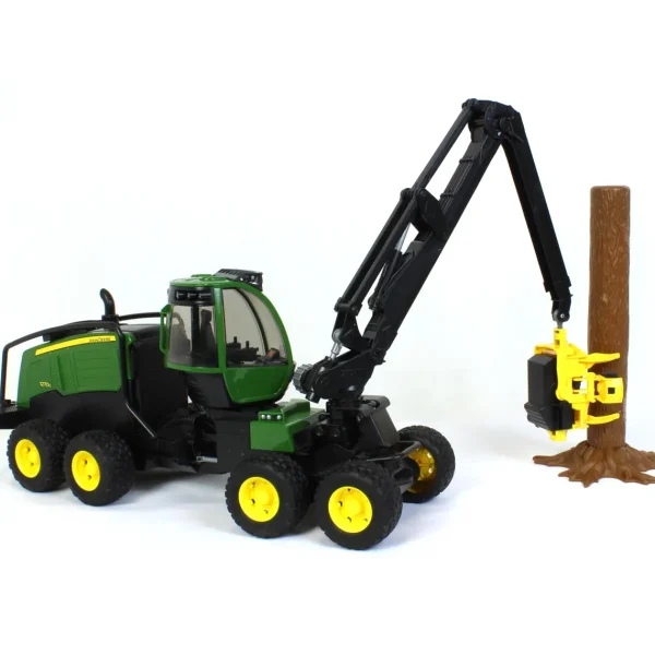 Manufacturer_Bruder Toys Forestry<1/16 Bruder John Deere 1270G Tree Harvester with Trunk