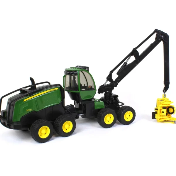 Manufacturer_Bruder Toys Forestry<1/16 Bruder John Deere 1270G Tree Harvester with Trunk