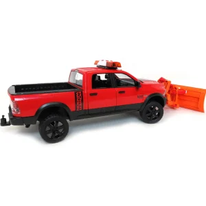 Outback Toys Pickup Trucks<1/16 BRUDER RAM 2500 Power Wagon Truck with Snow Plow and Flashing Lights