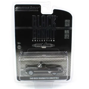Manufacturer_Greenlight Collectibles Cars & Suvs<1/64 1949 Buick Roadmaster Convertible, Black Bandit Series 27