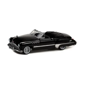 Manufacturer_Greenlight Collectibles Cars & Suvs<1/64 1949 Buick Roadmaster Convertible, Black Bandit Series 27