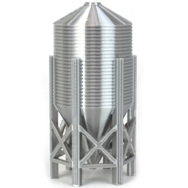 Outback Toys 3D Print & Small Accessories<1/64 Bulk Large Stack Hopper Feed Bin, 3D Printed