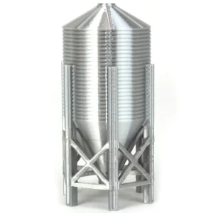 Outback Toys 3D Print & Small Accessories<1/64 Bulk Large Stack Hopper Feed Bin, 3D Printed
