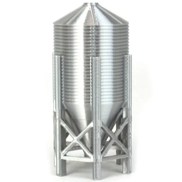 Outback Toys 3D Print & Small Accessories<1/64 Bulk Large Stack Hopper Feed Bin, 3D Printed