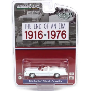 Manufacturer_Greenlight Collectibles Cars & Suvs<1/64 1976 Cadillac Eldorado Convertible, The End of an Era 1916-1976, Hobby Exclusive