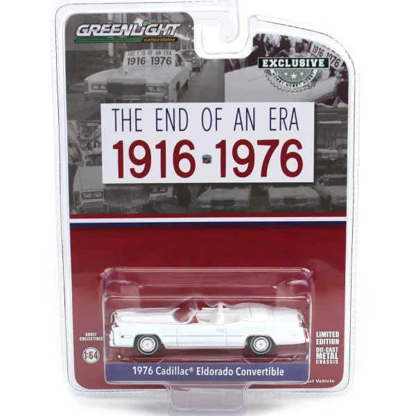 Manufacturer_Greenlight Collectibles Cars & Suvs<1/64 1976 Cadillac Eldorado Convertible, The End of an Era 1916-1976, Hobby Exclusive