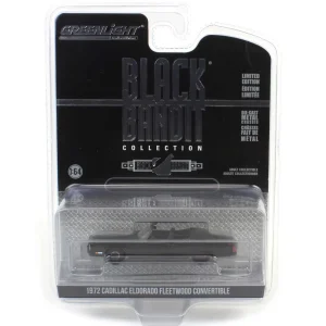 Manufacturer_Greenlight Collectibles Cars & Suvs<1/64 1972 Cadillac Eldorado Fleetwood Convertible, Black Bandit Series 29