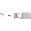 Manufacturer_Universal Hobbies Wooden Barns & Large Accessories | Play Animals & Accessories<1/32 Calf Hut Set with 2 Calves
