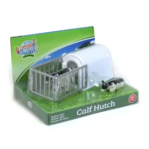 Manufacturer_Universal Hobbies Wooden Barns & Large Accessories | Play Animals & Accessories<1/32 Calf Hut Set with 2 Calves