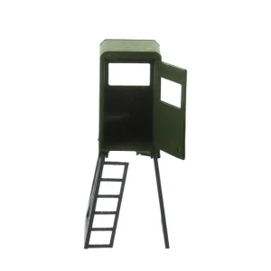 Outback Toys 3D Print & Small Accessories<1/64 Camo Green Hunting Stand, 3D Printed