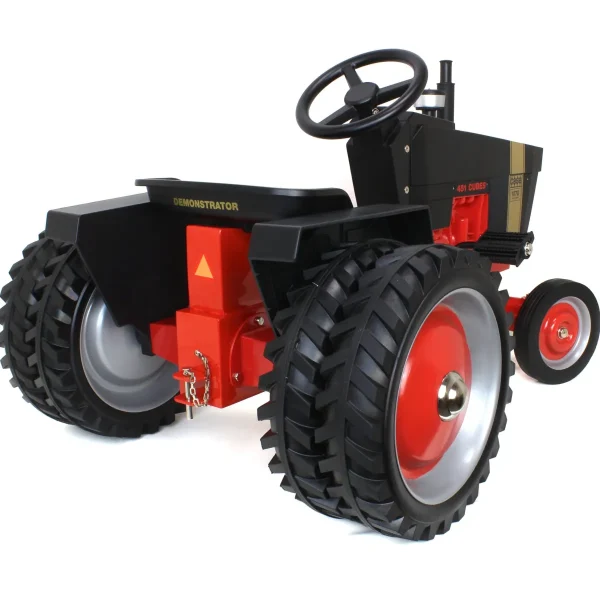 Manufacturer_ERTL Ih Farmall & Case Ih<Case 1070 Agri King Black Knight Demonstrator Pedal Tractor, ERTL Limited Series