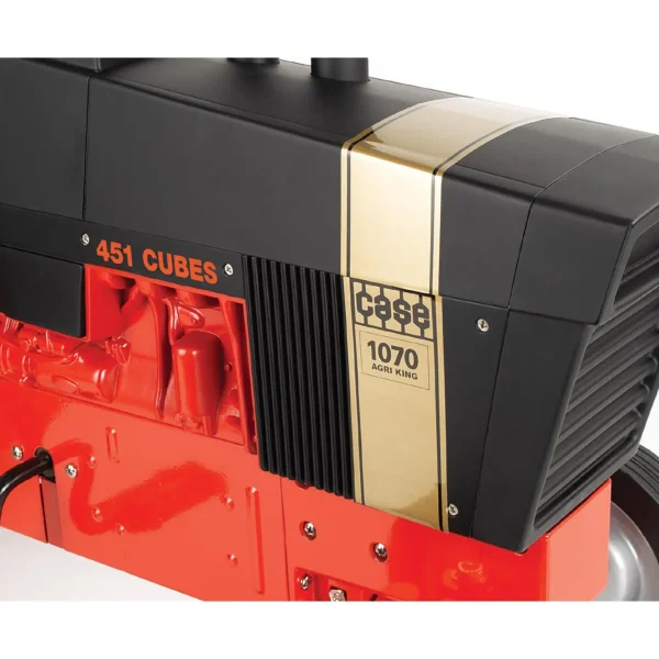 Manufacturer_ERTL Ih Farmall & Case Ih<Case 1070 Agri King Black Knight Demonstrator Pedal Tractor, ERTL Limited Series