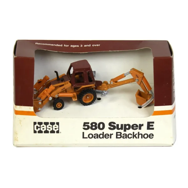 Manufacturer_ERTL Loaders<1/64 Case 580 Super E Backhoe Loader by ERTL