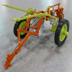 Manufacturer_SpecCast Implements<1/16 Case Centennial Plow with Rubber Wheels (Green & Orange)