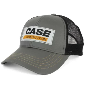 Outback Toys Case Ih & Ji Case<Case Construction Gray Cap with Black Mesh Back
