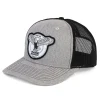 Outback Toys Case Ih & Ji Case<Case Construction Old Abe Eagle Gray Cap with Black Mesh Back