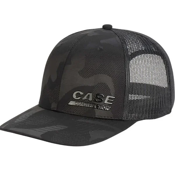 Outback Toys Case Ih & Ji Case<Case Construction Tone-on-Tone Black Camo Cap with Black Mesh Back