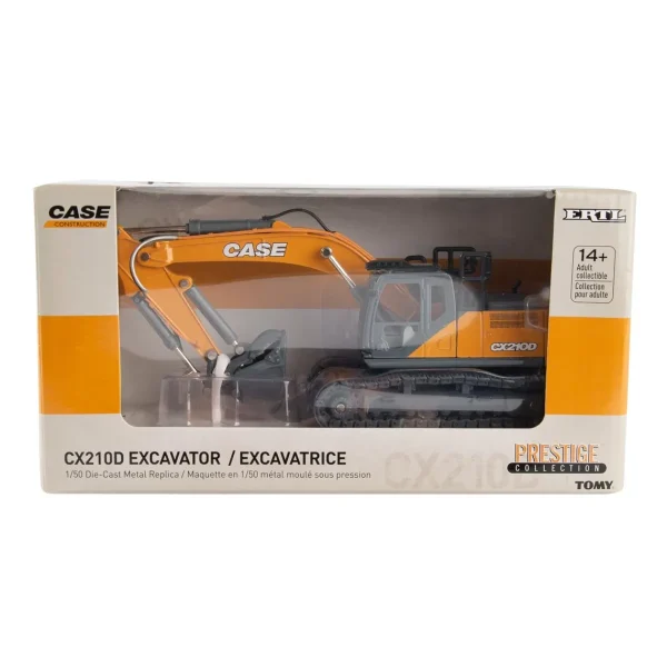 Manufacturer_ERTL Excavators<1/50 Case CX210D Excavator, ERTL Prestige Collection