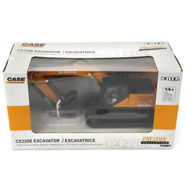 Manufacturer_ERTL Excavators<1/50 CASE CX220E Excavator, ERTL Prestige Collection