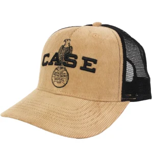 Outback Toys Case Ih & Ji Case<Case Eagle on Globe Corduroy Cap