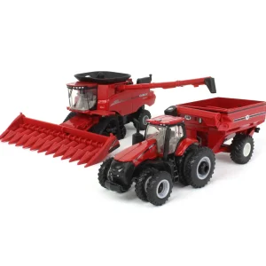 Manufacturer_ERTL Combines & Harvesters<1/64 Case IH 8250 Combine Harvesting Set