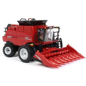 Manufacturer_ERTL Combines & Harvesters<1/64 Case IH 7150 Combine with Corn and Grain Headers, ERTL Prestige Collection