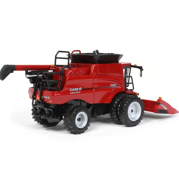 Manufacturer_ERTL Combines & Harvesters<1/64 Case IH 7150 Combine with Corn and Grain Headers, ERTL Prestige Collection