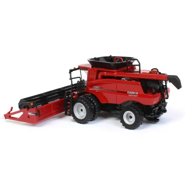 Manufacturer_ERTL Combines & Harvesters<1/64 Case IH 7150 Combine with Corn and Grain Headers, ERTL Prestige Collection