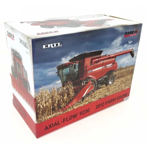 Manufacturer_ERTL Combines & Harvesters<1/64 Case IH 9230 Combine with Duals, 2012 Farm Show