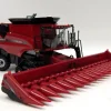 Manufacturer_ERTL Combines & Harvesters<1/32 Case IH 9120 Tracked Combine with Corn & Grain Heads, ERTL Prestige Collection