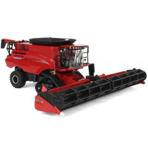 Manufacturer_ERTL Combines & Harvesters<1/64 Case IH 7250 Tracked Combine with Corn & Grain Heads, ERTL Prestige Collection