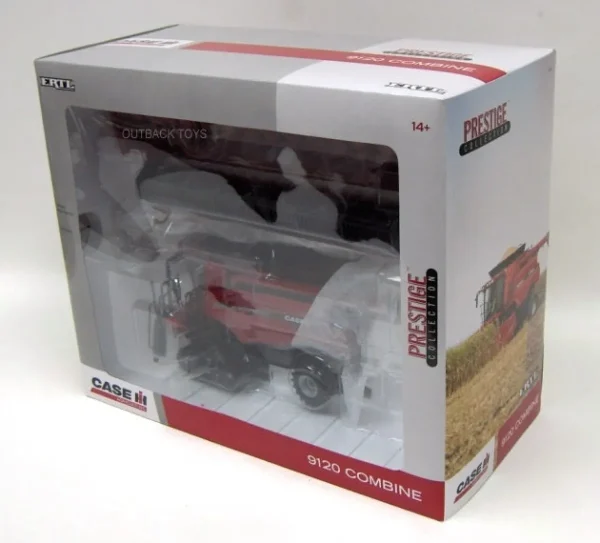 Manufacturer_ERTL Combines & Harvesters<1/32 Case IH 9120 Tracked Combine with Corn & Grain Heads, ERTL Prestige Collection