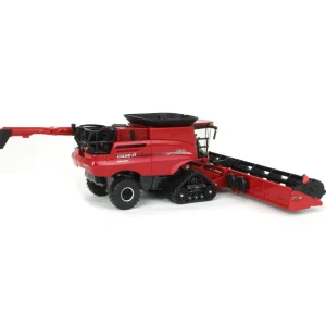Manufacturer_ERTL Combines & Harvesters<1/64 Case IH 7250 Tracked Combine with Corn & Grain Heads, ERTL Prestige Collection