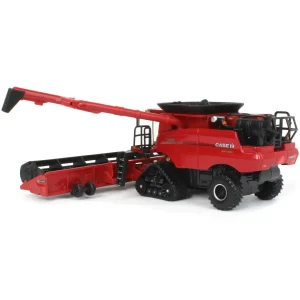 Manufacturer_ERTL Combines & Harvesters<1/64 Case IH 7250 Tracked Combine with Corn & Grain Heads, ERTL Prestige Collection