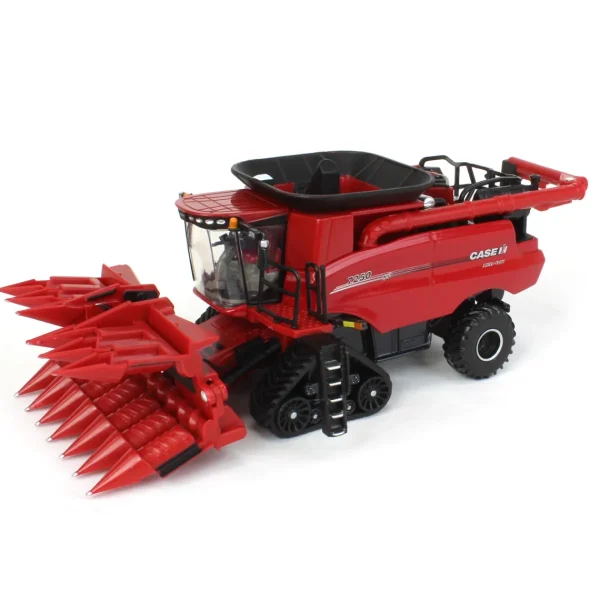 Manufacturer_ERTL Combines & Harvesters<1/64 Case IH 7250 Tracked Combine with Corn & Grain Heads, ERTL Prestige Collection