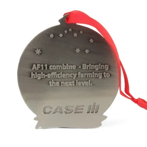 Manufacturer_SpecCast Christmas DéCor<2024 Case IH AF11 Combine Ornament, #21 in Series