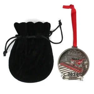 Manufacturer_SpecCast Christmas DéCor<2024 Case IH AF11 Combine Ornament, #21 in Series