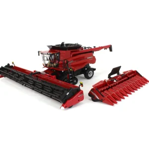 Manufacturer_ERTL Combines & Harvesters<1/32 Case IH AFS Connect 9250 Tracked Combine with Corn & Grain Heads, ERTL Prestige Collection
