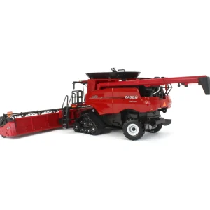 Manufacturer_ERTL Combines & Harvesters<1/32 Case IH AFS Connect 9250 Tracked Combine with Corn & Grain Heads, ERTL Prestige Collection
