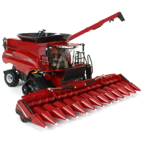Manufacturer_ERTL Combines & Harvesters<1/32 Case IH AFS Connect 9250 Tracked Combine with Corn & Grain Heads, ERTL Prestige Collection