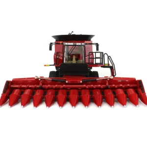 Manufacturer_ERTL Combines & Harvesters<1/32 Case IH AFS Connect 9250 Tracked Combine with Corn & Grain Heads, ERTL Prestige Collection